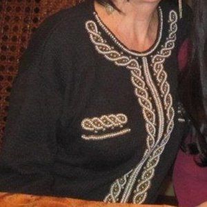 Victoria Harbour Vintage 1990's Beaded Sweater